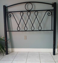 Wrought Iron Headboard