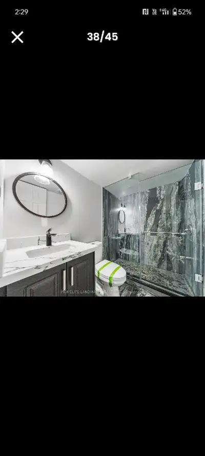 A large room with a walk-in closet and separate washroom is available for sharing with one other gir...