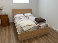 IKEA MALM bed and Mattress (Full)