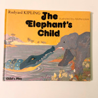Vintage 1986 The Elephants Child Book by Rudyyard Kipling