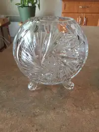 Bonbonnière sur pieds en crystal Pinwheel