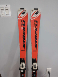 Stockli GSTeam JR.  Skis 140cm. 