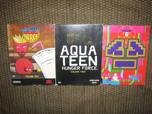 AQUA TEEN HUNGER FORCE SEASONS 1, 2, AND 4 in CDs, DVDs & Blu-ray in Belleville
