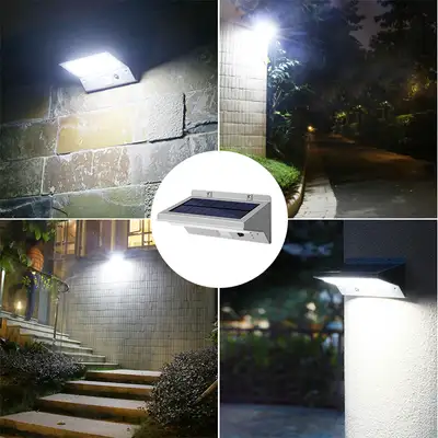 RELYARD 330LM Solar Power LED Lamp With Motion Sensor, View more