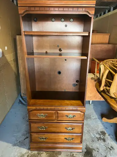 Free delivery used Kroecheler Wooden Bookcase with Drawers, View more