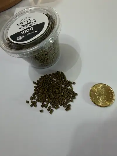 Aquarium Spirulina Pellets – Natural Shrimp & Nano Fish Food, View more