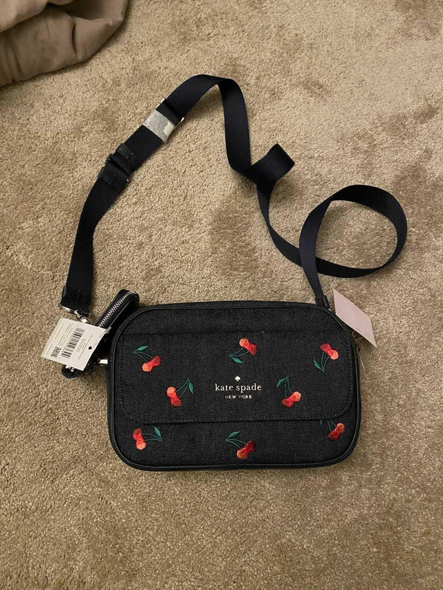 Kate Spade Rosie Cherry denim crossbody in Women's - Bags & Wallets in Delta/Surrey/Langley