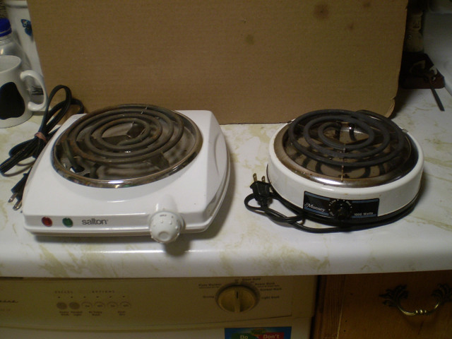 Single 6 & 5 inch Hotplates - 1000 Watts each - Used in Stoves, Ovens & Ranges in Winnipeg