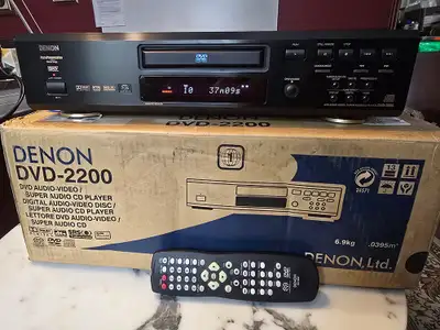 Denon 2200 SACD / DVD HI-FI Audio Player, View more