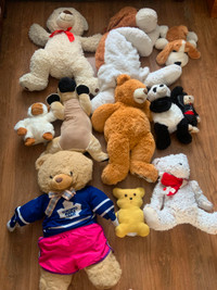 lot of 28 kids stuffed animals