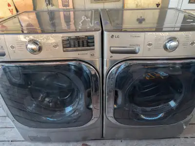 LG Washer and Dryer, View more