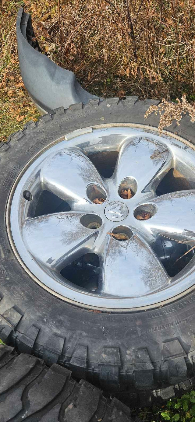 Reduced 2008 dodge ram 20 inch wheels in Tires & Rims in Saint John - Image 2