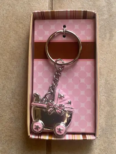 Baby Stroller Keychain, View more