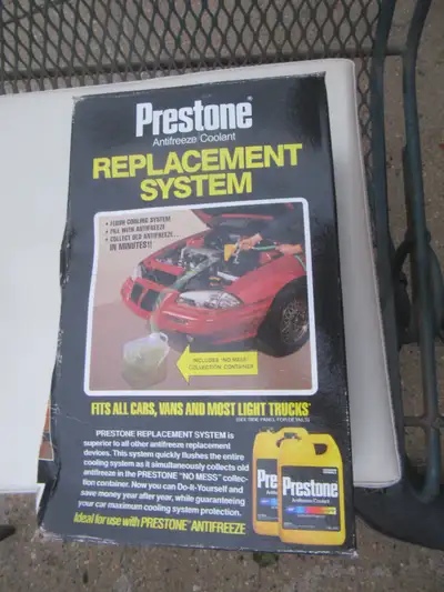PRESTONE REPLACEMENT SYSTEM - NEW, View more