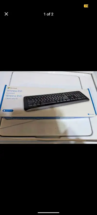 Microsoft wireless keyboard, View more
