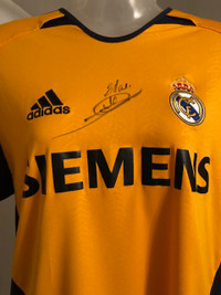 Zinedine Zidane Signed Adidas Real Madrid Jersey