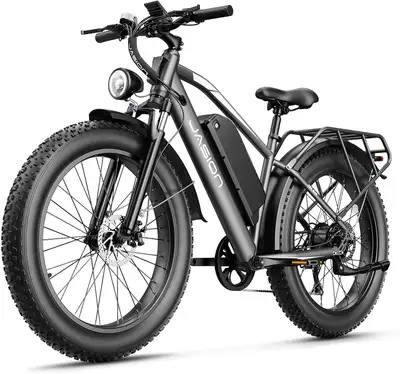 Jasion EB5 MAX Electric Bike 48V 15Ah Removeable Battery,  26'', View more
