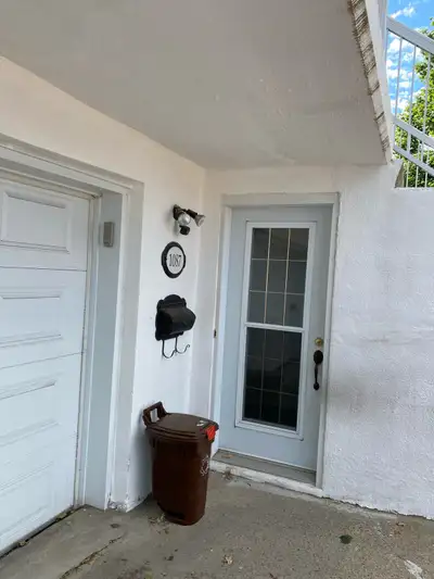 clean renovated 31/2 walk out basement 1300$