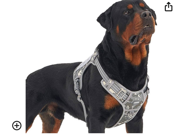 AUROTH Tactical Dog Harness for Small Medium Large Dogs No Pull  in Accessories in Sarnia