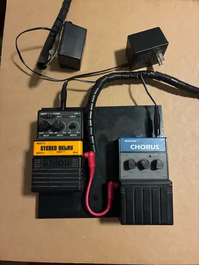 Arion SAD-1 Stereo Delay and Rocktek Chorus Pedals, View more