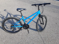 Blue 24 MOUNTAIN BICYCLE/road