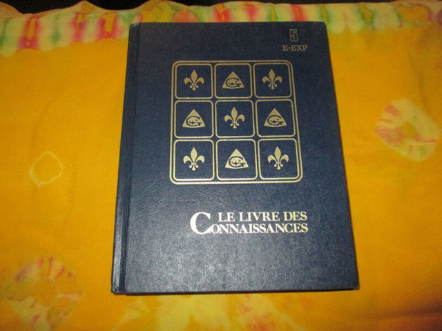 ENCYCLOPÉDIE GROLIER LE LIVRE DES CONNAISSANCES (15 volumes) dans Manuels  à Longueuil/Rive Sud - Image 2
