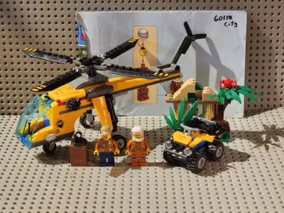 Lego CITY 60158 Jungle Cargo Helicopter, View more