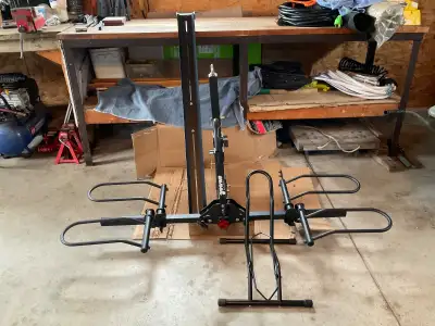 Bike stand, carrier and loading ramp, View more