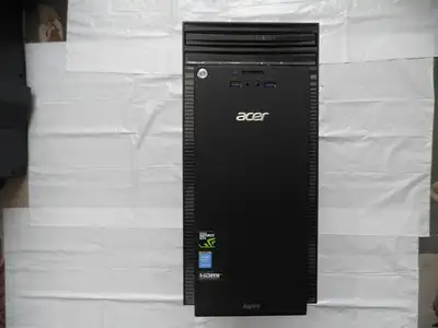 Acer Aspire TC-705 i7-4th gen, Desktop: Intel Core i7-4790 CPU at 3.6 G, 12 GB Ram, 320 GB hard driv...