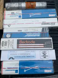 Welding rods  7018. 5/32 and 3/16  ;3/32;  34 kg