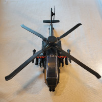 RARE True Heroes Apache AH-64 G.I. Joe 1/18 Scale Toy Helicopter