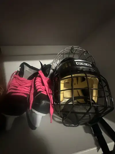GIRLS SKATES AND HELMET , View more
