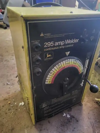 John Deere 295 Amp Welder with Extensions, View more