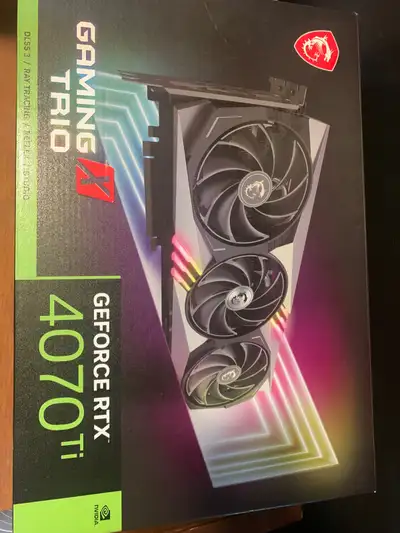 Gaming trio RTX 4070 Ti, View more