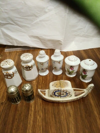 Rare find shakers, 14 sets of two.  from  $4   to