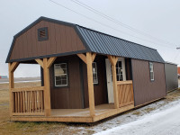 12ft x 32ft Lofted Barn Style Cabin