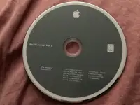 MacBook Mac OS  x install disc 2 and 1