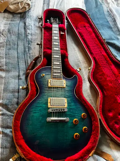 2016 Les Paul Standard Blueberry burst, View more