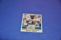 Barry Bonds 1990 Panini album Sticker # 322 Pittsburgh Pirates