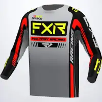 FXR jersey motocross junior Clutch Pro MX grey / hivis **Neuf**