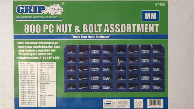 800 PC NUT & BOLT in Other in City of Toronto - Image 3