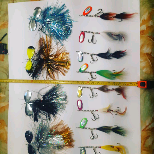 Muskie walleye and pike spinner baits in Fishing, Camping & Outdoors in Norfolk County - Image 3