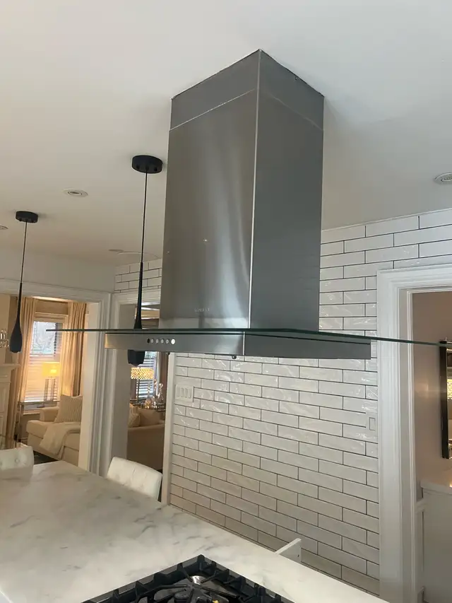 Faber 36” Island Range Hood – Stainless Steel Glass (600 CFM)” in Stoves, Ovens & Ranges in Markham / York Region - Image 7