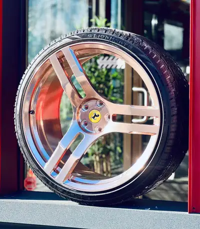 NEW 21"& 22"Ferrari 458/488/Cali/612/599 forged(5x114)+Tires Set of Four Brand NEW 21 inch front and...