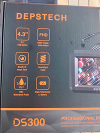 4.3" LCD Screen 1080p HD Digital Endoscope Inspection Camera