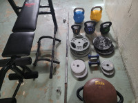 Selling my weights and workout equipment
