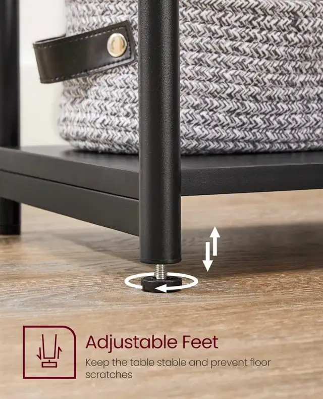 VASAGLE 3-Tier Industrial Side Table in Other Tables in Oshawa / Durham Region - Image 9