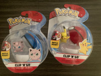 Pokémon - Figurines clip n’ go