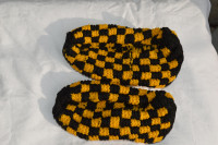 Knitted Slippers - Bumble Bee's