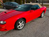 1998 Camaro SS Convertible, excellent condition, low kms